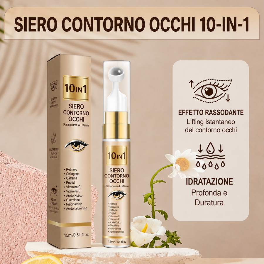 Siero Occhi 10-in-1 Anti-Stanchezza 15ml